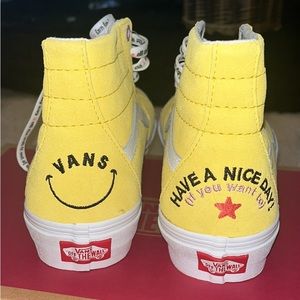 brand new Limited edition vans. Never worn.